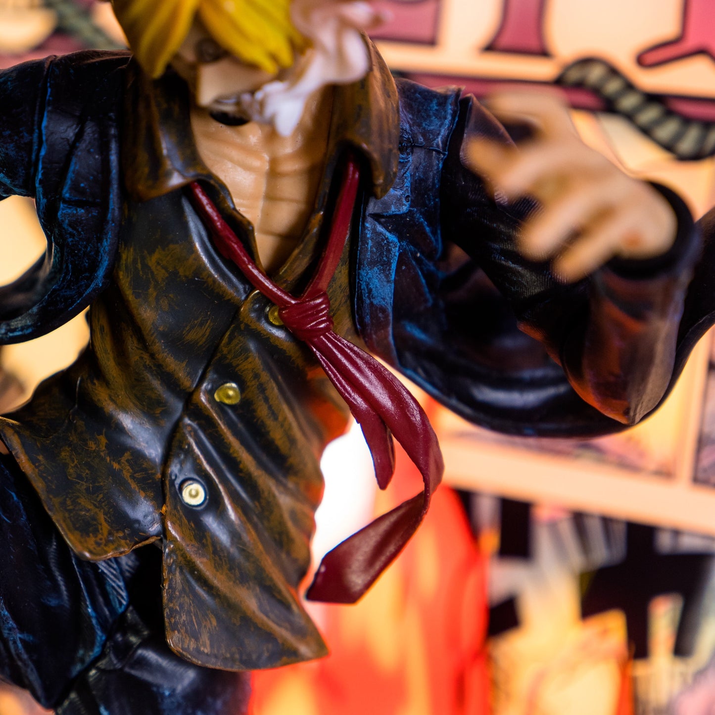 Sanji 3D Anime Light Art Sculpture